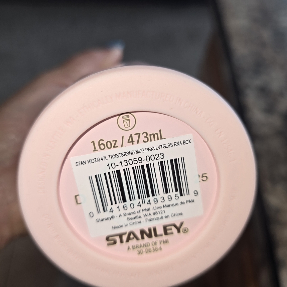 Stanley The Valentine’s Day Transit Surround Mug pink new 16 oz - Picture 3 of 3